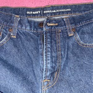 Old navy blue jeans size 34w 30length